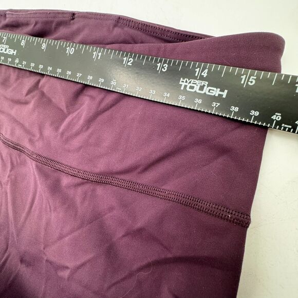 ATHLETA | Large Ultimate Stash Pocket Crop Compression High Rise Purple Leggings - Picture 5 of 9